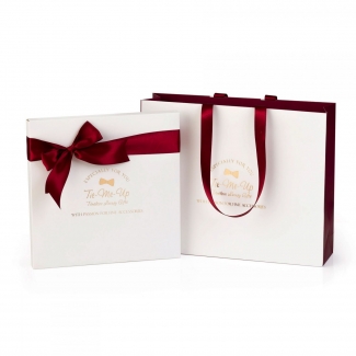 RR Boresette Red silk scarf