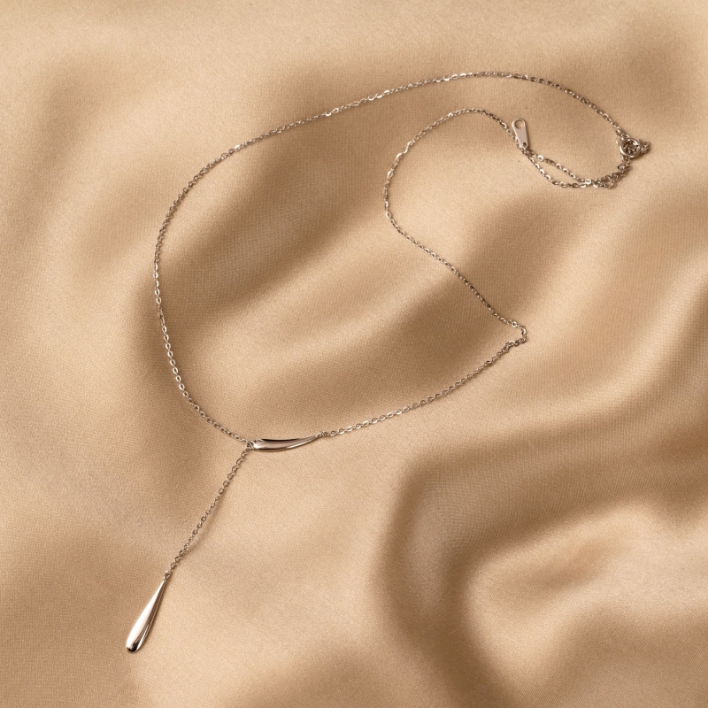 Sterling Silver Necklace Coup de Foudre