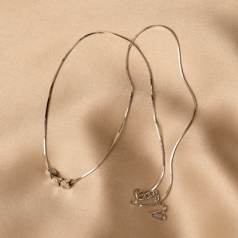 Sterling Silver Necklace3 Good Signs