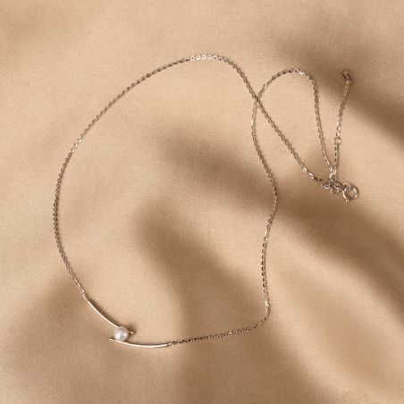 Sterling Silver Necklace Double Dare You