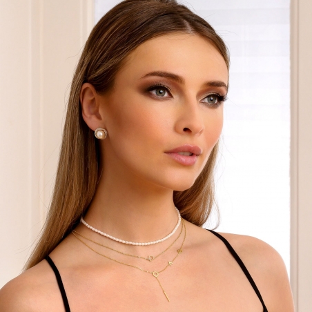 Colier argint L O V E