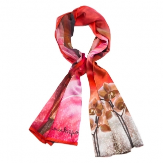 Silk Shawl Laura Biagiotti icecream pink