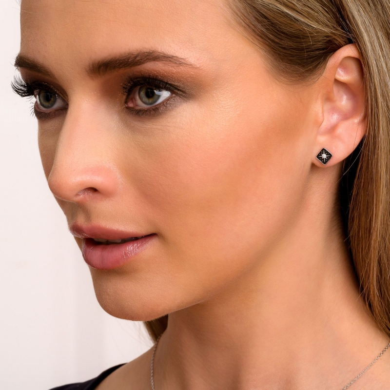 Sterling Silver Earrings Minimal Little Shine