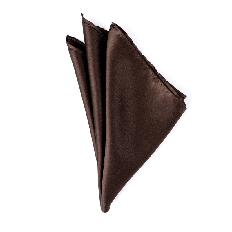 Brown Silk Pocket