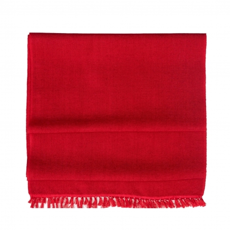 Cashmere and silk scarf Rouge Velours