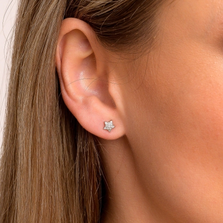 Cercei argint Minimal Soul Mates