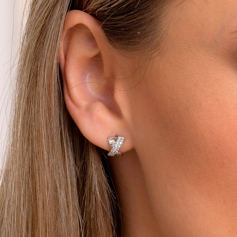 Sterling Silver Pure White Butterfly