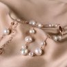 Sterling Silver Necklace J'adore white pearls