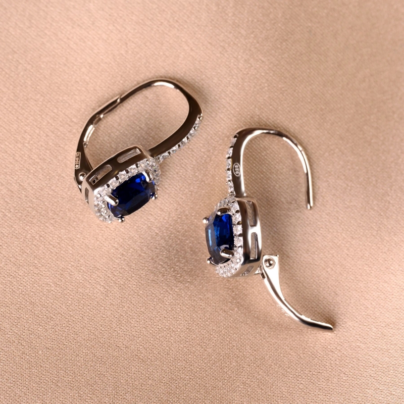 Cercei argint My Special safir zirconia