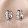 Cercei argint Glam Lights zirconia
