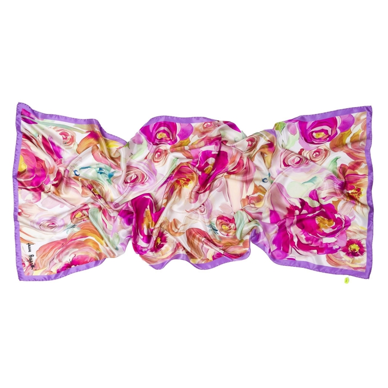 Sal matase Infinite de Roses light mauve