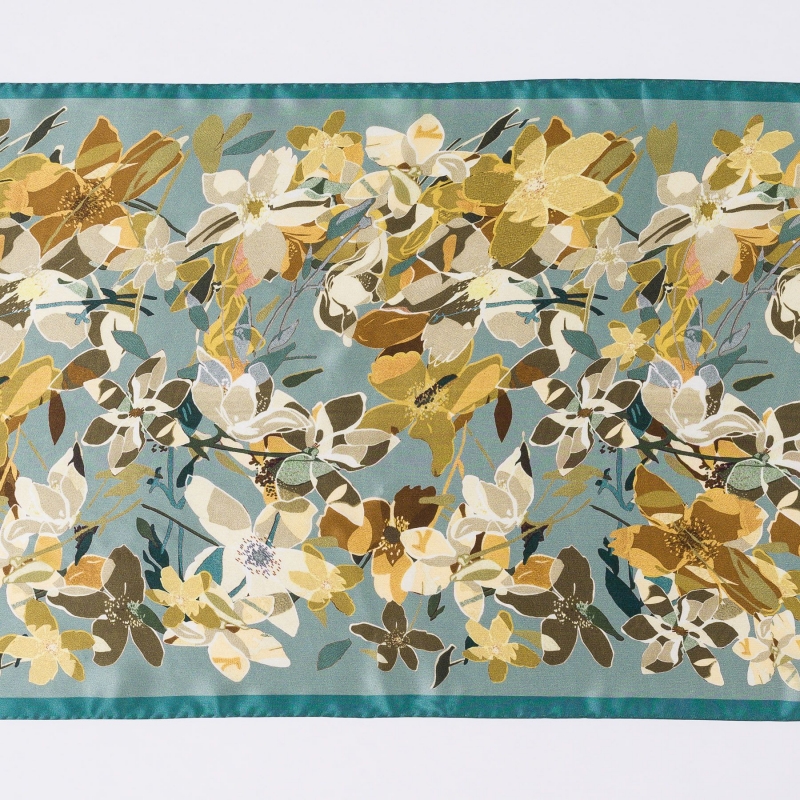 Sal matase Mirage de Fleur vert