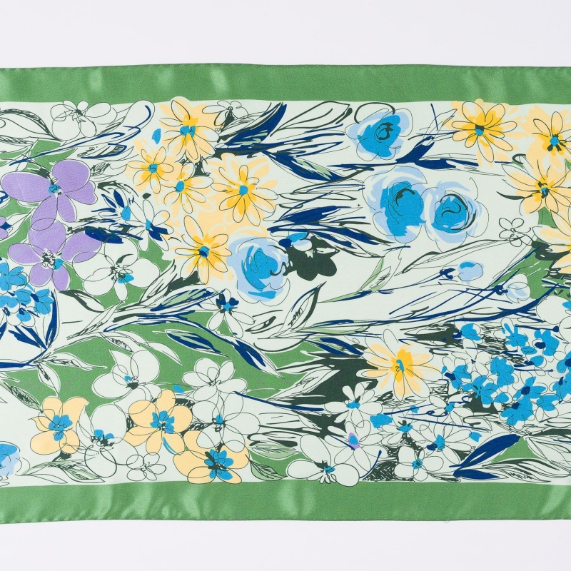 Sal matase Into the Flowers Dreams green