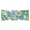 Silk shawl Into the Flowers Dreams green