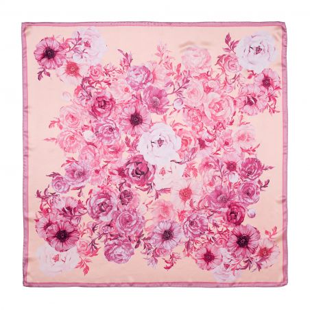 Silk scarf Pleasure dusty pink