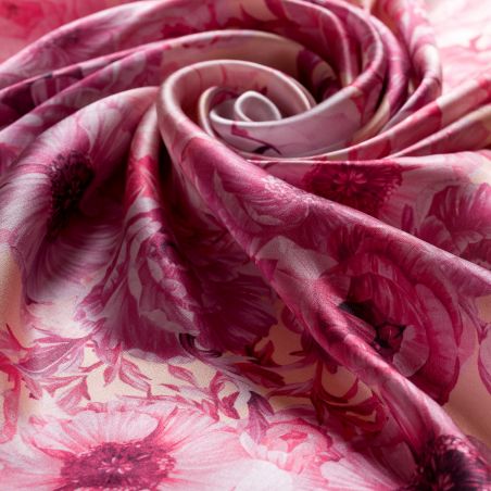 Silk scarf Pleasure dusty pink