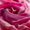 Silk scarf Almost plain red pink