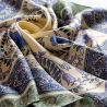Silk scarf twill M Eclectic Beauty blue