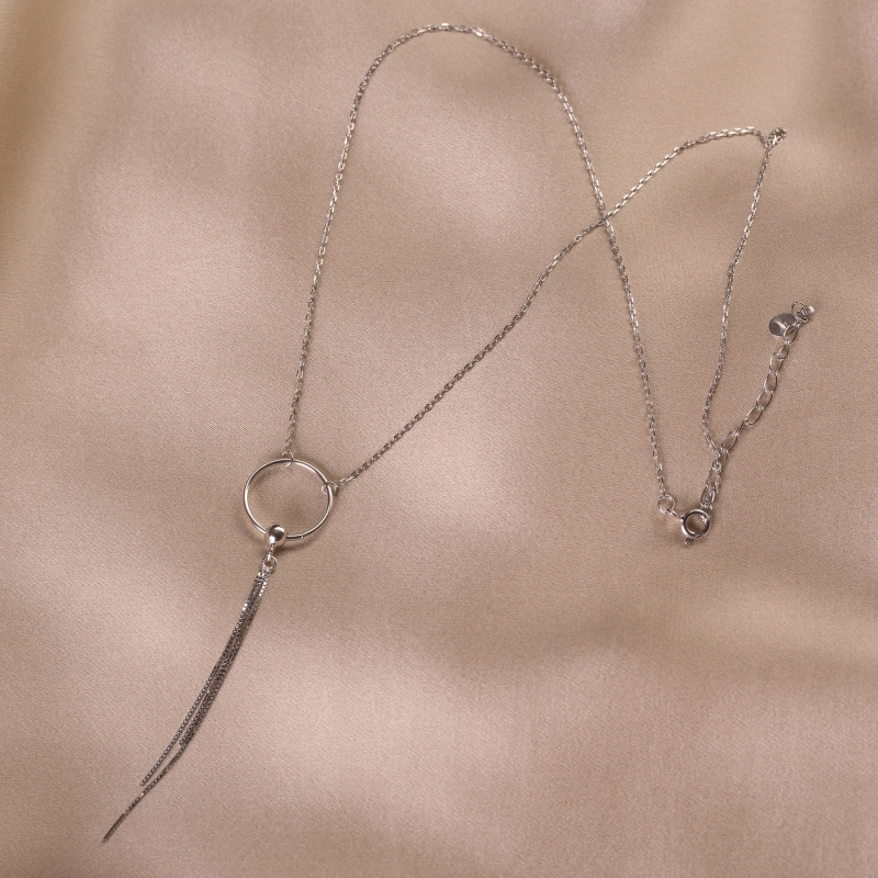 Sterling Silver Necklace Fashion Mood