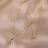Sterling Silver Necklace Spring Song gold