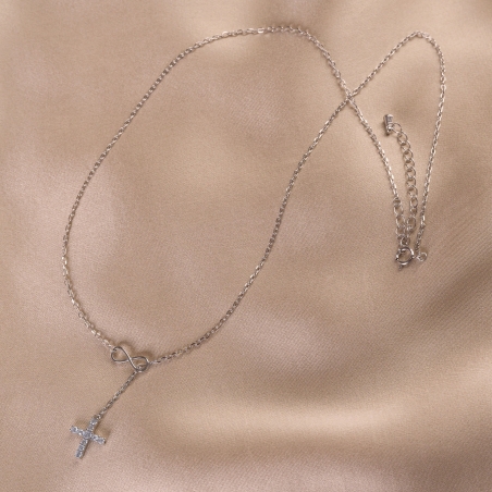 Sterling Silver Necklace Infinite Faith