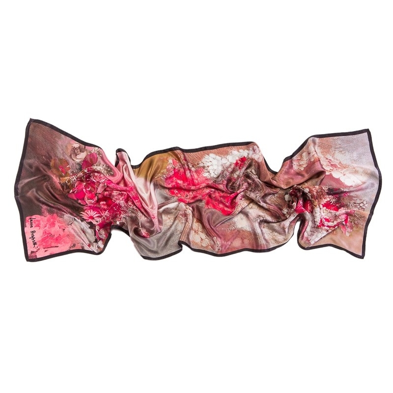 Sal matase Laura Biagiotti  buchete flori roz