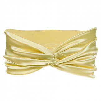 Turban galben lămâie