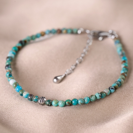 Sterling Silver Bracelet natural turquoise