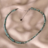 Adjustable Sterling Silver Choker natural turquoise