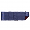 Men's silk and wool scarf Uomo Farnesse cobalt blu