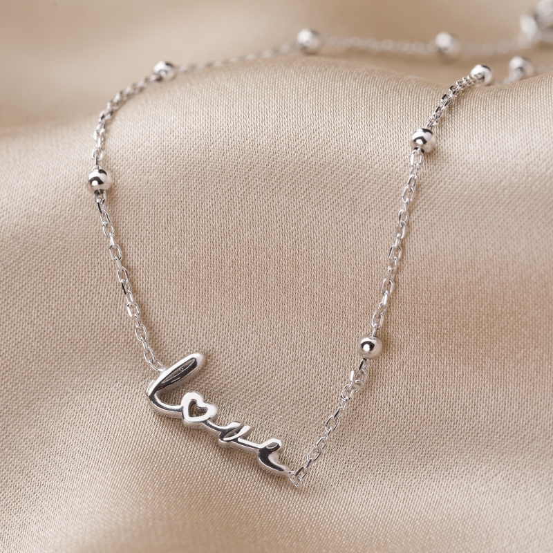 Bratara argint Yes, it is Love