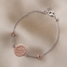 Sterling Silver Bracelet Good Luck is with you
