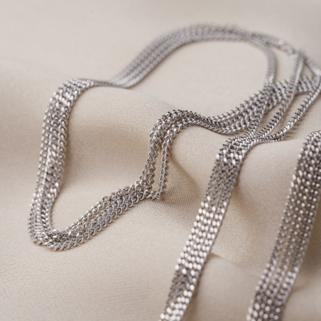 Sterling Silver Necklace River Glow