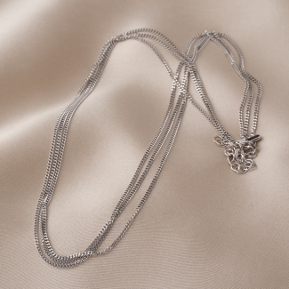 Sterling Silver Necklace River Glow