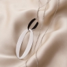 Sterling Silver Necklace long 2Infinity