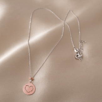 Sterling Silver Necklace My Heart is Yours