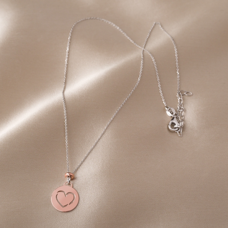 Sterling Silver Necklace My Heart is Yours