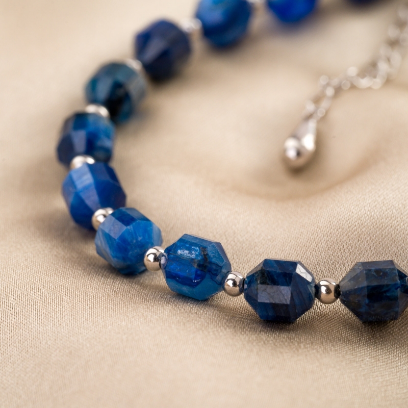 Touch Bracelet barrel kyanit 925 silver