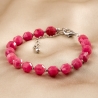 Touch Bracelet barrel jade 925 silver