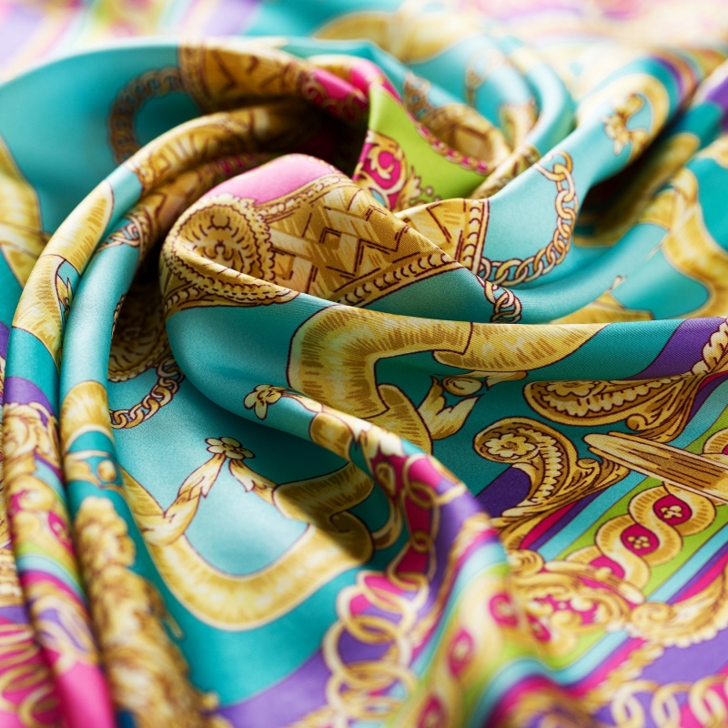 Esarfa matase twill Overriding Temptation Pink