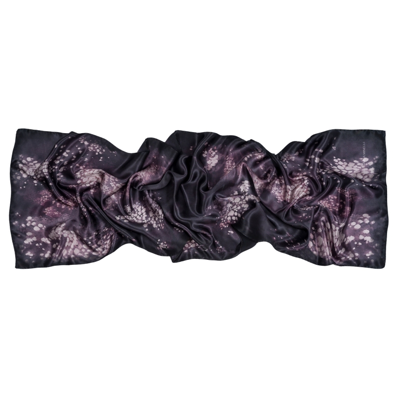 Silk Shawl Skydance dark night