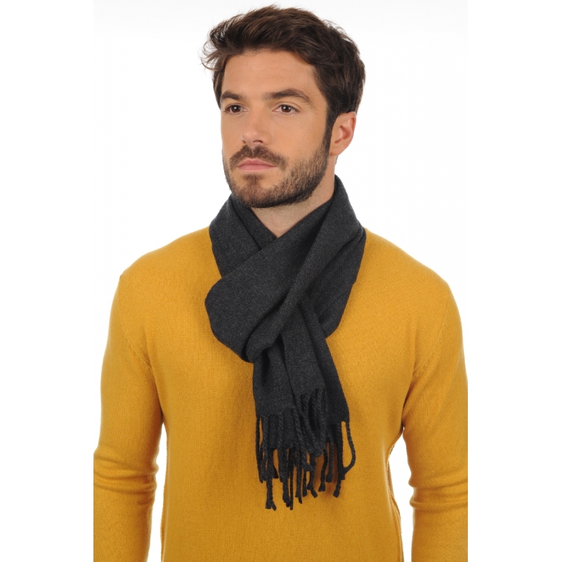 Fular casmir Antrhracite Chine
