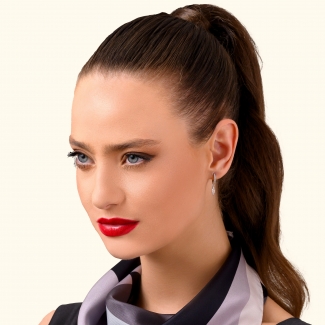 Sterling Pink Silver Earings New Vibe white