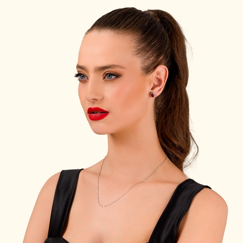 Lantisor argint rodiat 45+ cm