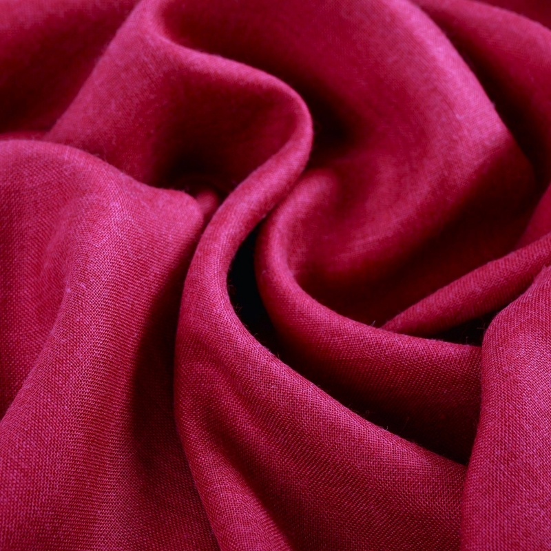 Sal lana si matase bordeaux plain