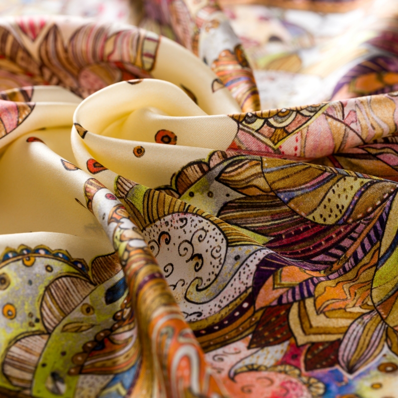 Silk Scarf S twill Fairytale Bliss