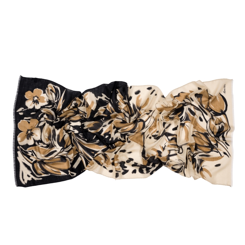 Sal lana Tulips beige