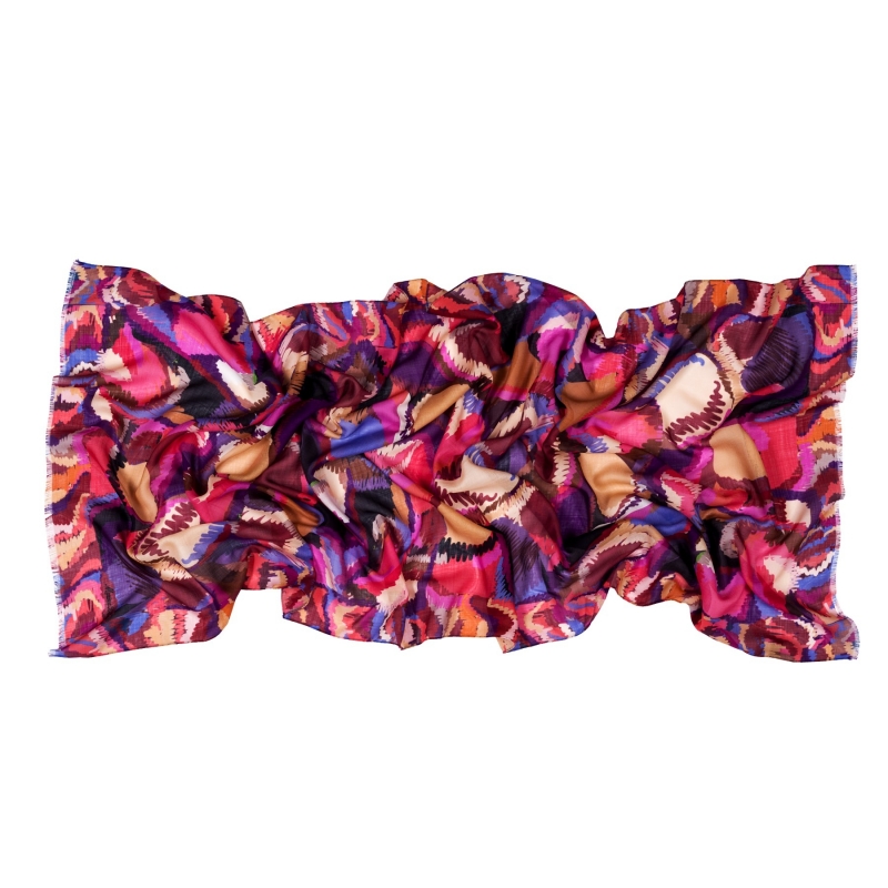 Wool and Silk Shawl Lovely New Look