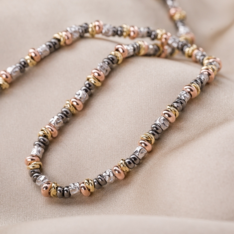 Gift Sterling 925 Silver pink Necklace and Bracelet  Silver Games