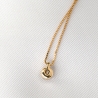 14K Gold Necklace Diamonds Minimal New Touch
